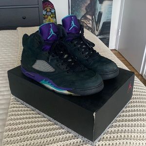 Jordan Black Grape 5 Men’s Size 11.5